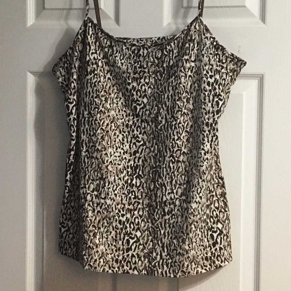 APT. 9 Essentials cheetah print tank - XL
